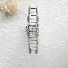 画像をギャラリービューアに読み込む, 小花のバンスクリップシルバー(大)|Apila(アピラ)