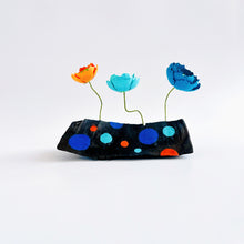 画像をギャラリービューアに読み込む, 炭オブジェ / ブルー+オレンジ|櫂の炭(カイノスミ)