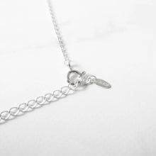 画像をギャラリービューアに読み込む, オパール ソリティア ネックレス(シルバー925/ロジウムプレーティング)|SMUK(スムーク)