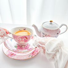 画像をギャラリービューアに読み込む, 芍薬華やぐティーカップソーサー|Blanche Neige By ちょこにゃん(ブランシュネージュバイチョコニャン)