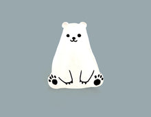 画像をギャラリービューアに読み込む, シロクマ ピンバッジ・アンブレラマーカー|HONAMIRUKA(ホナミルカ)