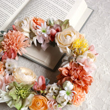 画像をギャラリービューアに読み込む, 自然な色合いのフラワーリース*Orange|Luna et Lily(ルナエリリ)