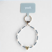 画像をギャラリービューアに読み込む, カラービーズストラップ|pudi(プディ)