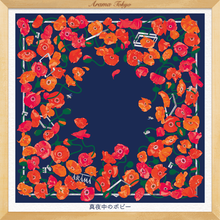 画像をギャラリービューアに読み込む, 「今日のポピー」のスカーフ|ARAMA TOKYO(アラマトーキョー)