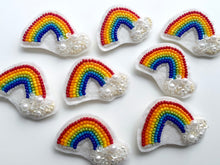 画像をギャラリービューアに読み込む, ブローチ【レインボー】|tsubutsubu design.(ツブツブデザイン)