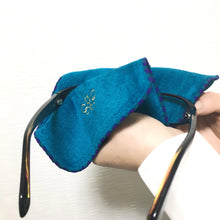 画像をギャラリービューアに読み込む, ストライプ チーフポーチ タオル地 Stripe Chief Pouch|Mon Luxe (モンリュクス)