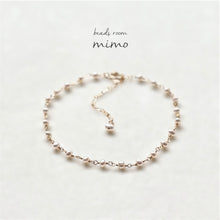 画像をギャラリービューアに読み込む, 極小パールのブレスレット|beads room mimo(ビーズルームミモ)