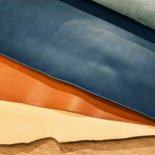 画像をギャラリービューアに読み込む, 岡喜近江牛レザーと高島帆布のT型キーホルダー|Cogocoro(コゴコロ)