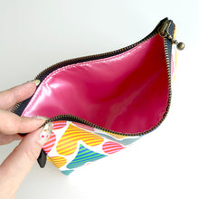 画像をギャラリービューアに読み込む, フラットポーチ Flat Pouch "Pure HEARTs” _ Happy Borders|asugatic(アシュガティック)