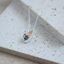 画像をギャラリービューアに読み込む, Pink copper turquoise heart necklace|MARIA JEWELRY(マリアジュエリー)