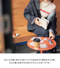 画像をギャラリービューアに読み込む, アクスタポーチS(off wihte)|MARSLY(マーズリー)