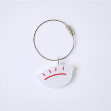 画像をギャラリービューアに読み込む, KEY RING(餃子 -赤-)|ホニャララッパー