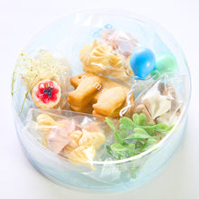 画像をギャラリービューアに読み込む, 誕生日プレゼントにぴったり/こぐまクッキーのパーティーボックス(happy blue)|comori(コモリ)