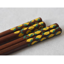 画像をギャラリービューアに読み込む, レモン柄/うるしのおはし|warped(ワープド)