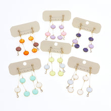 画像をギャラリービューアに読み込む, 美濃和紙のイヤリング/ピアス・前後で揺れるドット|マッチュルーム