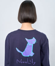 画像をギャラリービューアに読み込む, 【期間限定】ドローイング ネコ ロンTee|Nora Lily(ノラリリー)