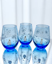 画像をギャラリービューアに読み込む, 星降る夜のペンギングラス|Blanche Neige By ちょこにゃん(ブランシュネージュバイチョコニャン)