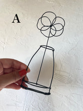 画像をギャラリービューアに読み込む, 立体鉢植え|wire art Niko(ワイヤーアートニコ)