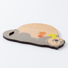 画像をギャラリービューアに読み込む, どうぶつの木製プレート&コースター【ひろしまらっこ】|Ten&O
