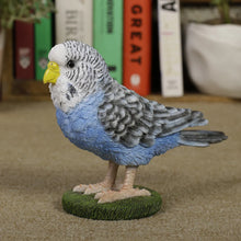 画像をギャラリービューアに読み込む, 揺れる青いセキセイインコ|WooBia(ウービア)