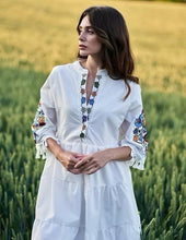 画像をギャラリービューアに読み込む, 刺繡入りワンピース|Ukrainian Embroidery Wear ”Mavka”(ウクライナシシュウノアパレル マウカ)