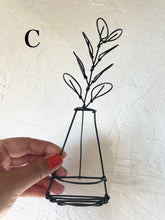 画像をギャラリービューアに読み込む, 立体鉢植え|wire art Niko(ワイヤーアートニコ)