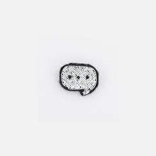 画像をギャラリービューアに読み込む, 刺繍ブローチ / フキダシ|studio bansoko(スタジオバンソウコウ)