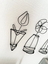 画像をギャラリービューアに読み込む, 立体鉢植え|wire art Niko(ワイヤーアートニコ)