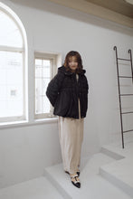 画像をギャラリービューアに読み込む, shirring short down coat|Mistletoe(ミソルト)