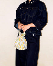 画像をギャラリービューアに読み込む, bucket drawstring bag<Apricot Tulip>|Cherry on top(チェリーオントップ)