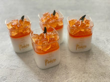 画像をギャラリービューアに読み込む, フルーツごろごろパンナコッタキャンドル(ブラッドオレンジ)|Salon de Briller(サロンドブリエ)