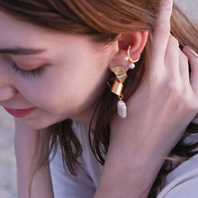 画像をギャラリービューアに読み込む, プチパール イヤーカフ&ピンキーリング|Jewel tree(ジュエルツリー)