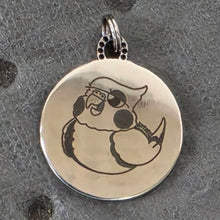 画像をギャラリービューアに読み込む, 【ARTIST × metallico】KOTORI🐣「笑顔になろう」アート刻印ネックレス|metallico (メタリコ)