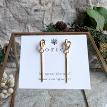 画像をギャラリービューアに読み込む, メタルピアス チタンポスト|orie(オリエ)