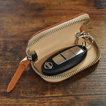 画像をギャラリービューアに読み込む, 革と高島帆布のスマートキーケース|Cogocoro(コゴコロ)