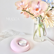 画像をギャラリービューアに読み込む, Jesmonite Mochi Candle Holder|Mucca x Tigre(ムッカティーグレ)