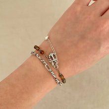 画像をギャラリービューアに読み込む, 【ブレスレット】歴史を纏う アンティークロザリオとアンカーモチーフのブレスレット|ERIKOART(エリコアート)