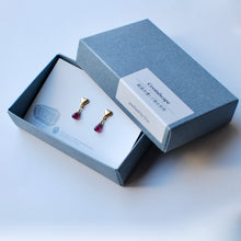 画像をギャラリービューアに読み込む, 【1月誕生石】志 ー kokorozashi ー |ローゼライトのハートピアス|Une(ウーネ)