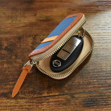 画像をギャラリービューアに読み込む, 革と高島帆布のスマートキーケース|Cogocoro(コゴコロ)