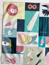 画像をギャラリービューアに読み込む, ハンカチ〈アキクサインコ〉|コトリヨガ