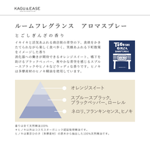 画像をギャラリービューアに読み込む, ルームフレグランス アロマスプレー とごしぎんざの香り|KAGU&EASE(カグアンドイーズ)