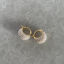 画像をギャラリービューアに読み込む, パールバスケットワンタッチピアス|Novedad.(ノベダ)