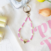 画像をギャラリービューアに読み込む, カラービーズストラップ|pudi(プディ)