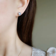 画像をギャラリービューアに読み込む, ペールブルー淡水パールピアス イヤリング|SAKURA jewelry(サクラジュエリー)