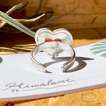 画像をギャラリービューアに読み込む, 金属アレルギー対応『お守りジュエリー』スパイニーオイスター・ハートリング / 錆びない素材|Hiwalani(ヒワラニ)