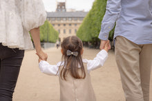 画像をギャラリービューアに読み込む, グリッターストライプ ラメリボン ヘアクリップ|SUNNY RIBBON(サニーリボン)