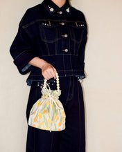 画像をギャラリービューアに読み込む, bucket drawstring bag<Apricot Tulip>|Cherry on top(チェリーオントップ)