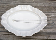 画像をギャラリービューアに読み込む, 「月の雫珠」国産あこや真珠バロックパール*サージカルステンレス・ネックレス「スタッドチェーン」|ツバメ舎(ツバメシャ)