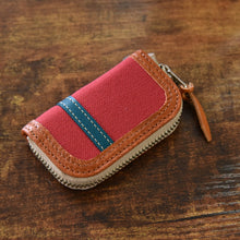 画像をギャラリービューアに読み込む, 革と高島帆布のスマートキーケース|Cogocoro(コゴコロ)