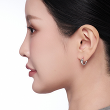 画像をギャラリービューアに読み込む, Drop Curve Hoops Pierce|Lyvi(ライヴィ)